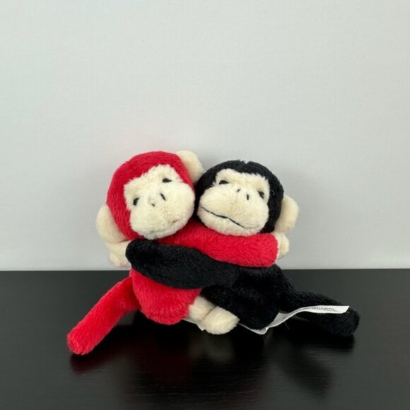 Rs Amram’s True Companion Monkeys 3 Hugging Monkey Love Plh Stuffed Animal - Picture 2 of 4